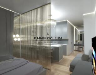 Продаж 1-кімнатної квартири в ЖК преміум класу Delmar. Загальна площа 