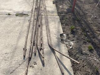 Арматура б/у 25