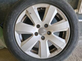 Продам зимнию резину с дисками 225*55*R16