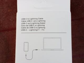 Кабель USB-C — Lightning для iPhone/iPad — быстрая зарядка, новый