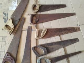 Грабли, лопаты, пилы