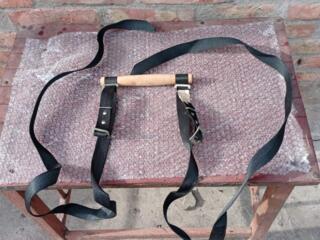 Ремень с деревянной ручкой для саквояжа / дорожной сумки