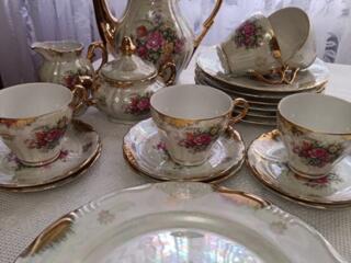 Чайный сервиз Япония, фарфор, винтаж