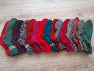 Продам вязаные шерстяные носки