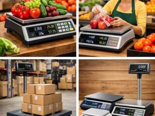 Электронные весы, торговые, напольные, кухонные, складские