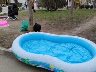 Бассейн детский надувной 1,5х3 м.