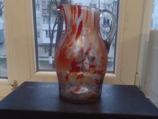 Продам кувшин из цветного стекла!