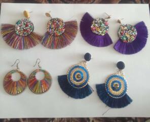 Серьги ручной работы