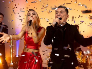 Музыкальный дуэт"Twiks", женский мужской вокал, саксофон, свет, звук.