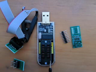 Программатор FLASH, EEPROM 24xx и 25xx CH341