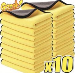 ХИТ продаж! 10 специальных микрофибровых полотенец для вашего авто