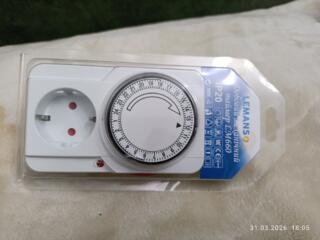 Розетка с таймером. Новая