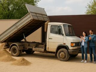 Доставка Песок, Гравий, ПГС Парканы