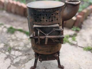 Печь буржуйка, военная, чугунная