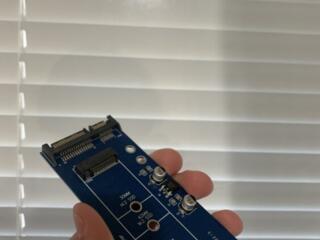 Адаптер EE18-M2S3PCB-01 (M. 2 (NGFF) to Micro SATA 1.8' SSD)