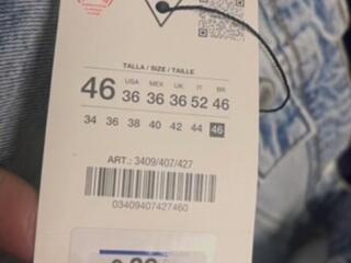 Продам оригинальные джинсы ZARA