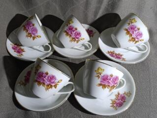 Новый японский фарфор, времён СССР. 300 леев пара. За всё -1000 леев