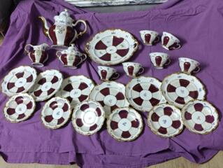 Редкий, чайный сервиз. 1960-е. Sonneberg porcelain ГДР Абсолютно новый