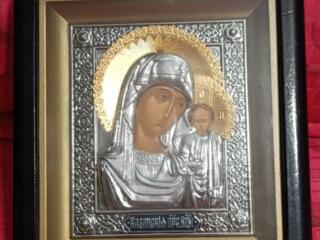 Икона Казанская Божия Матерь Икона в киоте, конец 20 века. 