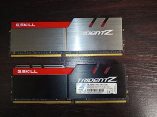 Оперативная память DDR4 16Gb 2x8 G. SKILL 3200Mhz CL16 Доставка