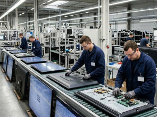 Производство телевизоров набирает сотрудников!