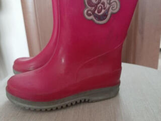 Девочке сапожки весенние, сапоги резиновые, кроксы - размеры 26 - 27.