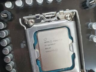 Комплект core i7 12700kf + mb z790,по желанию ssd, оперативная память