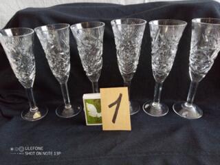 Продаю хрустальные рюмки стопки стаканы пепельница. Вайбер. Телеграмм.