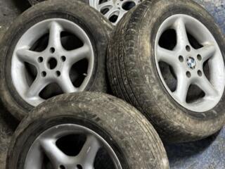 Продам шины Б/у на БМВ е-39 R16