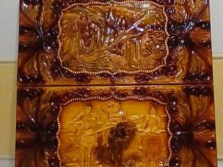 Нарды большие резные Три Богатыря и Медведи эксклюзив!