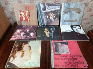 Продам виниловые пластинки кино, The Beatls, Bon Jovi, Nautilus Pompilus