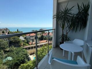 Евродвушка с балконом и видом моря, длительно, С ЛЕТОМ! ЖК Санторини