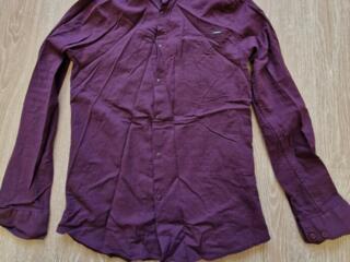 Мужская рубашка SARINO с воротником-стойкой (S-M)