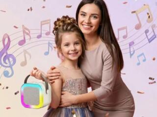 КАРАОКЕ КОЛОНКА + 2 ДВА микрофонА Bluetooth НА ВечеринКИ ДнИ рождения