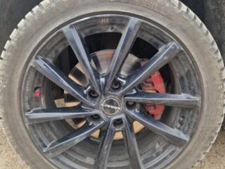 Продам комплект дисков с хорошей резиной r17 5×112