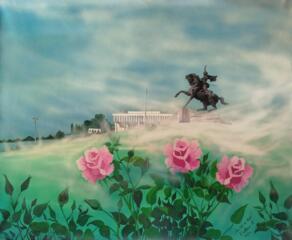 Продается картина 65см*80см с видом Тирасполя