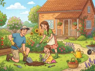 Семья снимет дом