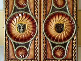 Нарды элитные большие резные Трансформеры эксклюзив!