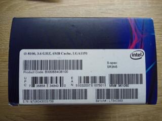 i3 8100 + боксовый кулер с термопастой. Доставка