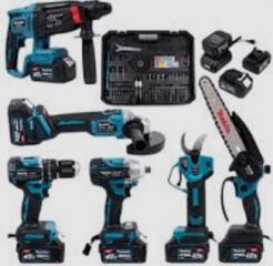 Продам новый набор безщеточных аккумуляторных электроинструментов 6в1