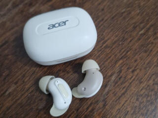 Наушники Acer беспроводные. Белые. Новые. Дешево.