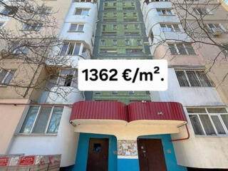 Vând apartament 2 camere Ciocana 55 m² 1362 €/m² €