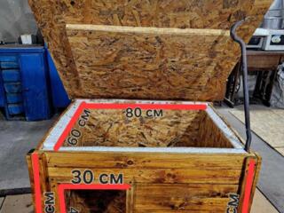 Утеплённая будка для собак