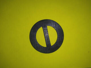 Garnitură din cauciuc tip spic (formă de F), WC / Прокладка Ёлочка (Ф-