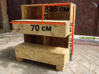 Гнёзда для кур с яйцеприёмником на 4 ячейки