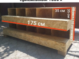 Гнёзда для кур с яйцеприёмником на 10 ячеек