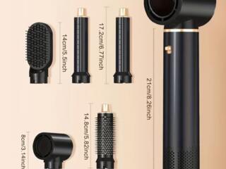 Стайлер для волос 5 в 1 (черно-золотой)