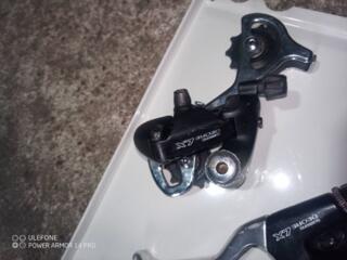 Продам велокомплектующие. монаблоки Шимано Диор 500 р задние перикидки