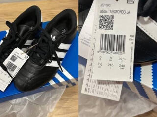Adidas Taekwondo Black noi originali