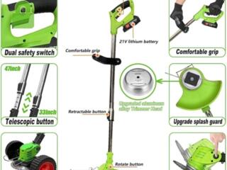 Триммер (48 V, 2 аккумулятора, Макс комплект! )